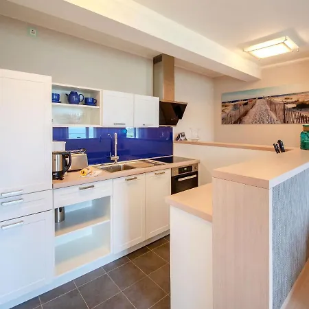 Appartement Dunenresidenz Prora - Mit Meerblick, 2 Schlafzimmern Und Balkon Np203 *